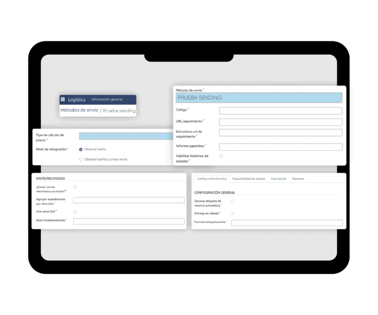 Integración Sending en ERP Gextia